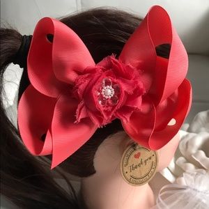 Handmade Girl’s Ribbon Hair Bow